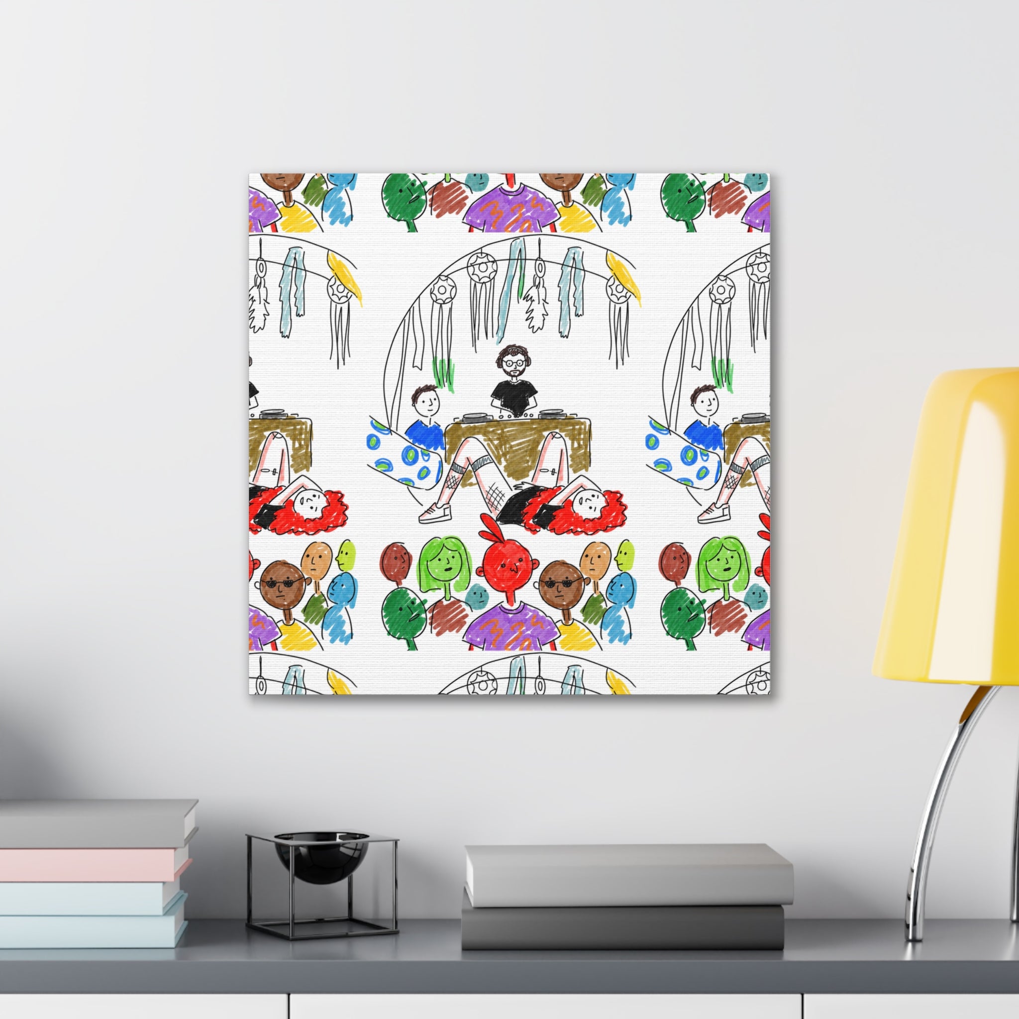 RedWig Party Canvas Print