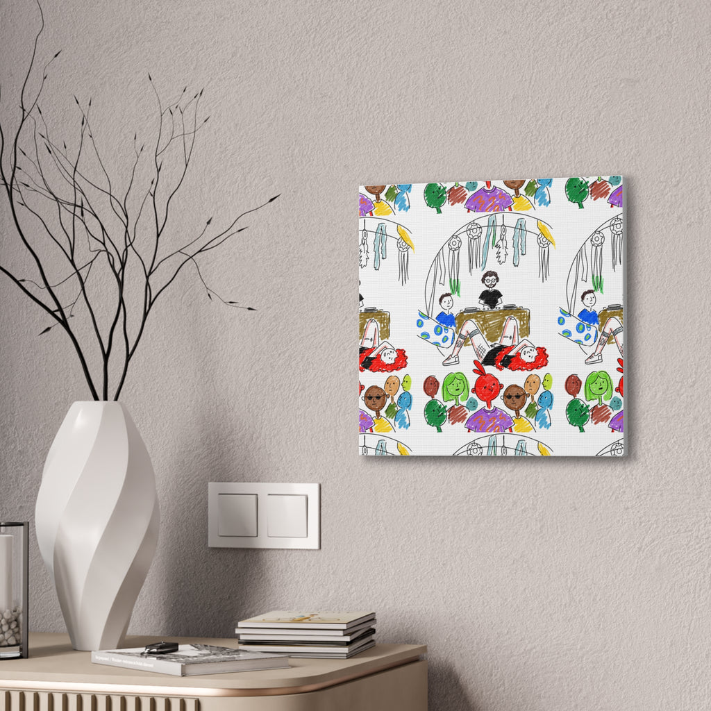 RedWig Party Canvas Print