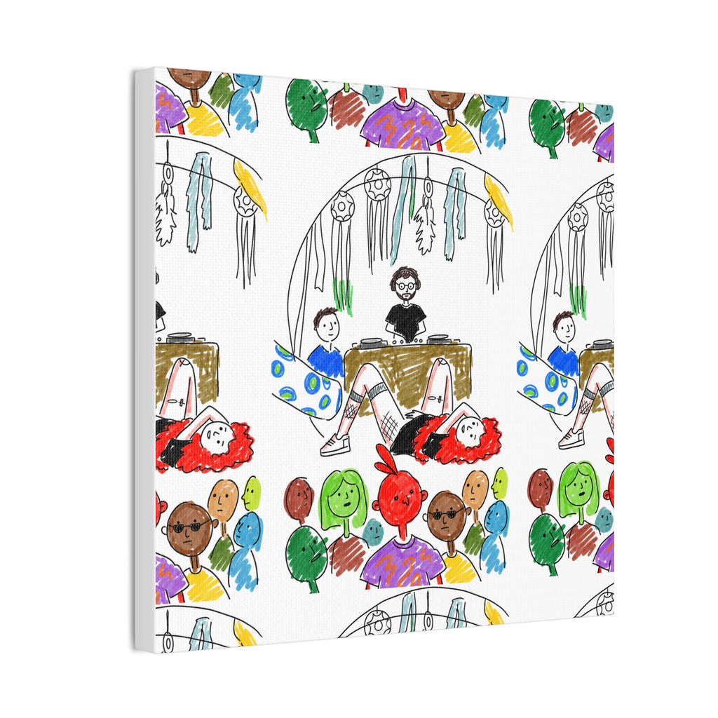 RedWig Party Canvas Print