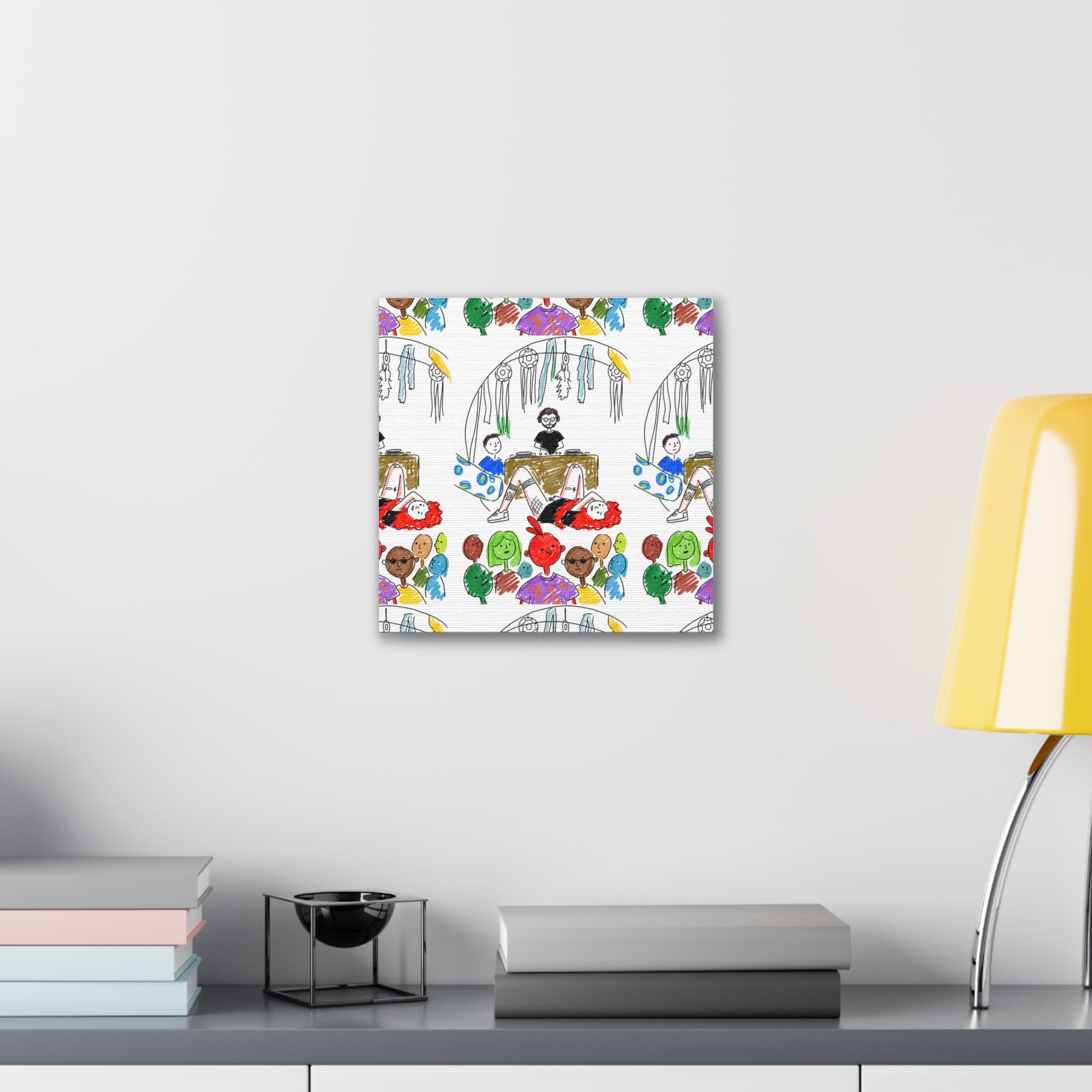 RedWig Party Canvas Print