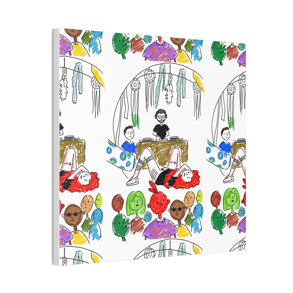 RedWig Party Canvas Print